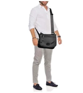 Brand new Tumi black Alpha FXT Expandable Messenger Briefcase Bag 22207DE - Afbeelding 1 van 7
