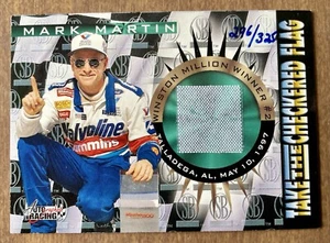 Mark Martin “Take the Checkered Flag” Card - Picture 1 of 2