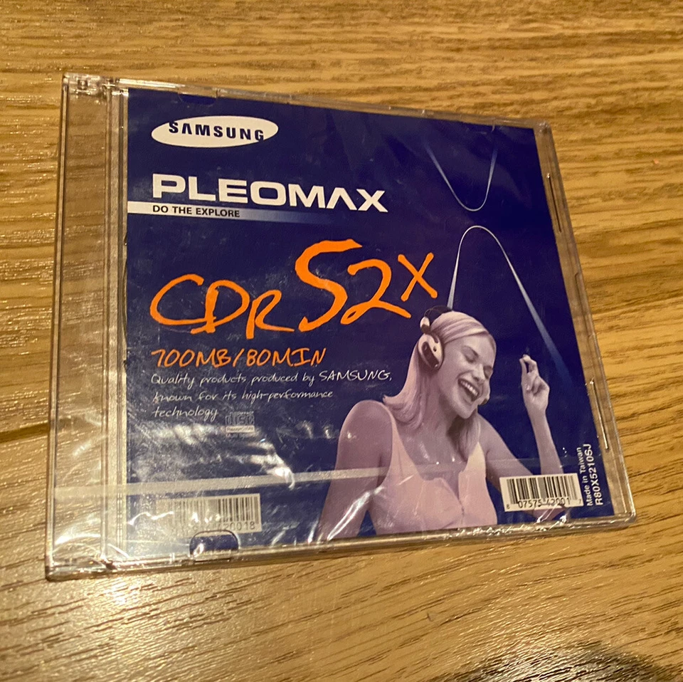 Pleomax SAMSUNG CD-R 52X 5 100mb - Image 1 of 1