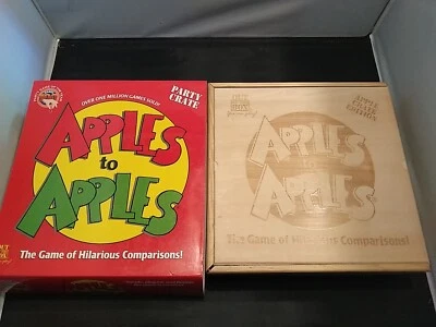 Apples To Apples Wood Box - Image 1 of 2