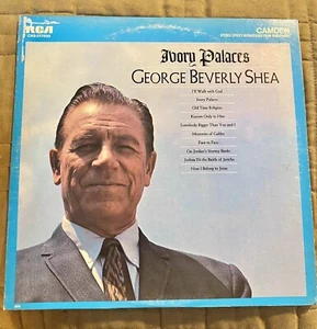 1967 George Beverly Shea Ivory Palaces Gospel Christian Vinyl LP Record VG+ - Picture 1 of 4