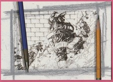 Ash Artist Chase Card # 1 of 5.  Art by Jimmy Palmiotti and Joe Quesada.