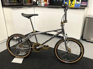 Hutch Trickstar Chrome/Gold Old School BMX 1984 OG 20" Freestyle Bike ACS Z Rims