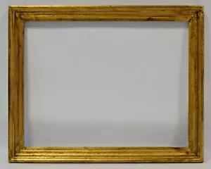 Berliner Leiste ca. 1850-1900 Old frame in original condition Int: 20x15.3 in - Picture 1 of 5