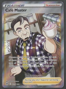 Cafe Master TG25/TG30 Swsh09: Brilliant Stars Trainer Gallery Holo Near Mint - Picture 1 of 2