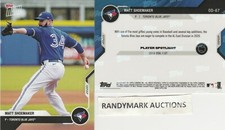 Matt Shoemaker TORONTO BLUE JAYS 2020 TOPPS NOW ROAD TO OPENING DAY OD-67 SP 649