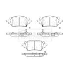 Brake Pads Set Rear For Mazda Mazda2 KB Hatchback Borg & Beck