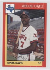 1990 Grand Slam Midland Angels Mark Davis #10