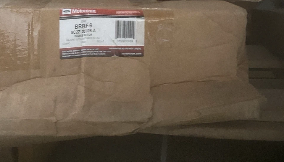 全新碟刹转子 Motorcraft BRRF-9 适合 08-19 福特 E-350 Super Duty — 第 1/2 张图片