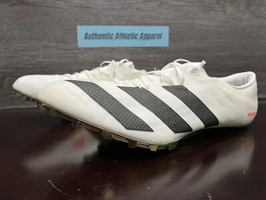 adidas Adizero Prime Sprint Track Shoes Spikes Tokyo White Mens Size 13 Q46389 - Picture 1 of 12