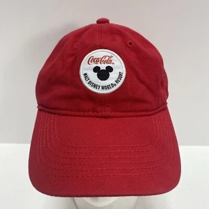 Walt Disney World Resort Mickey Mouse Ohren Coca Cola rot Jugend Mütze - Bild 1 von 7