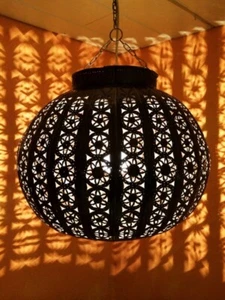 Orientalische Lampe Lampenschirm Küchenlampe Wohnzimmerlampe Hängend Dekoration - Bild 1 von 7