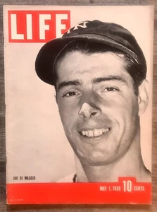Vintage Life Magazine NY Yankee Joe DiMaggio Stalin Britisches Parlament Sammlerstück - Bild 1 von 12