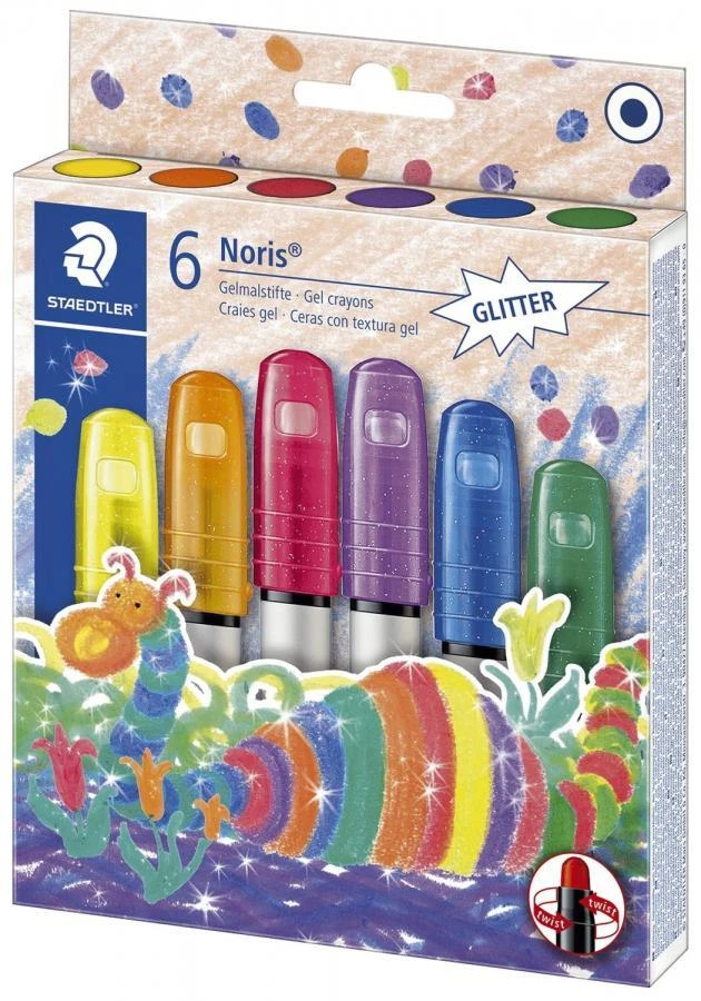 STAEDTLER Gelmalstift Noris Glitter, 6er Kartonetui - Bild 1 von 1