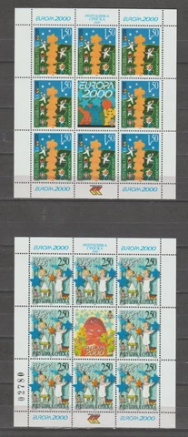 S39658 Bosnian Serbian Admin 2000 MNH Europa Cept MSx2 Cover