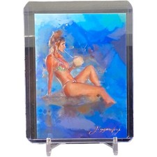 Sara Jean Underwood #44 Art Card Limited 19/50 Edward Vela Signed (Censored)