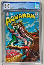 AQUAMAN #47 CGC 8.0 VF WHITE PAGES (DC 1969) 🔑 SILVER AGE NICK CARDY COVER 🔥