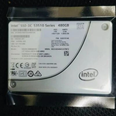 INTEL 480GB S3510 SSD 2.5 inch SATA 6Gb/s SSDSC2BB480G6-Solid State Drive - Image 1 of 2