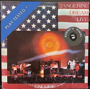 WOW! NM🔥TANGERINE DREAM LIVE ENCORE 2LP⭐️’77 US 1st GF Santa Maria Press - Bild 1 von 11