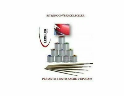 KIT VERNICE ORIGINALE RITOCCO 50 GR LECHLER PIAGGIO VESPA 150 Dal 1958 al 1960 - Immagine 1 di 2