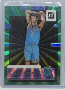 Chet Holmgren - 2022-23 Donruss Green Laser Rated Rookie #202 THUNDER - Picture 1 of 2