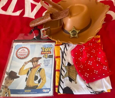 Toy Story Woody Costume Set In Excellent Condition - Image 1 of 4