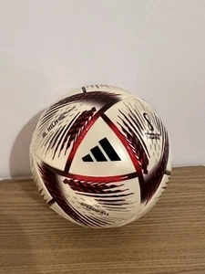 Rare NEW Official Adidas Al Hilm Qatar 2022 World Cup Final Mini Ball | Size 1 - Imagen 1 de 3