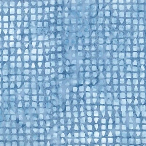 Wilmington Batiks - Violet Crush - Squares & Triangles - Light Blue, Fabric BTY - Picture 1 of 7