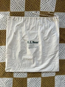 LL Bean Dust Drawstring Bag - linen / canvas ~29” x 29” - Picture 1 of 5