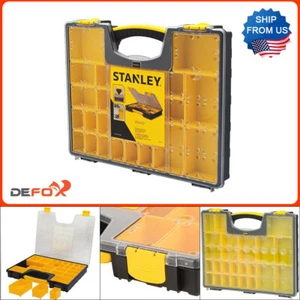 Stanley Kleinteile Organizer 25 herausnehmbare Fächer mit abschließbarem Deckel robust - Bild 1 von 10