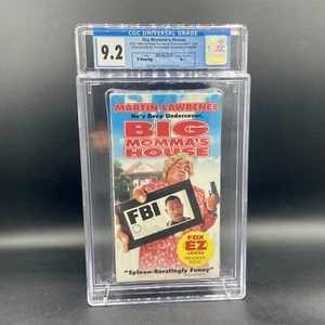 PROMO SCREENER CGC 9.2 A+ Big Momma’s House VHS Movie Sealed Graded IGS VGA  - Picture 1 of 2