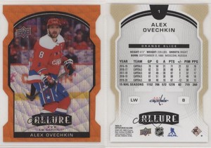 2020-21 Upper Deck Allure Orange Slice Alex Ovechkin #1
