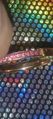 Tiffany's Lock Ring Pink Sapphire 18k Size 7 - Image 1 of 3