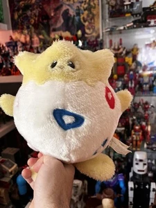 Pokemon Togepi Peluche Gioco per Gioco Peluche 1999 Nintendo - Foto 1 di 6