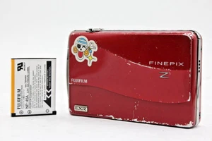 Fujifilm FinePix Z700EXR 12MP Red Digital Camera EXR Sensor 5x Optical Zoom - Picture 1 of 9