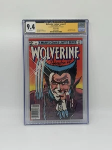 Wolverine #1 Newsstand Variant (Marvel Comics September 1982) CGC 9.4 SIGNED - Picture 1 of 2