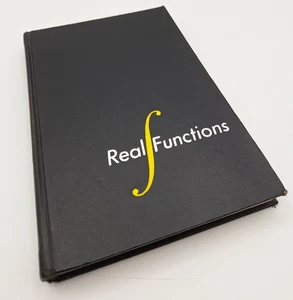 Real Functions ~ Casper Goffman ~ 1953  Hardcover - Picture 1 of 15