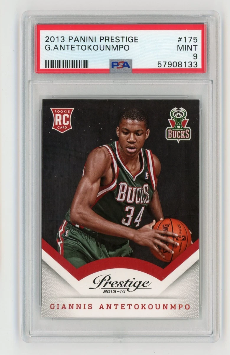 Giannis Antetokounmpo Basketball Rookie Trading Cards