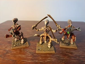 Warhammer 40k Tyranids Tyranid Warriors x3 Advanced Space Crusade Plastic 90s #2 - Picture 1 of 7