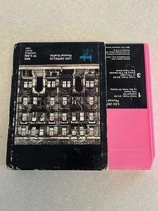 Led Zeppelin Physical Graffiti 8-Track Tape Cartridge slip cover serviced tested - Picture 1 of 10
