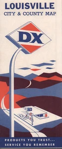 1961 DX Road Map: Louisville NOS - Picture 1 of 1