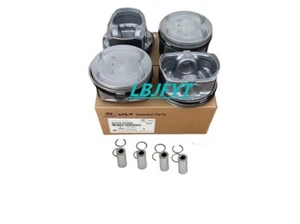 Pistons & Rings Fits 10-12 For Hyundai Genesis 2.0L DOHC 16v Turbocharged - Bild 1 von 5
