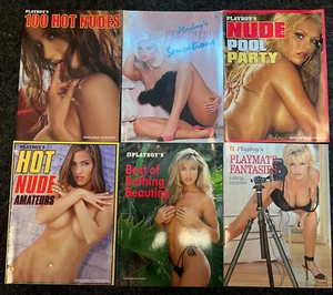 6 Playboy's Hot Nude Playmate Supplement Lot 1994 - 2007 Anna Nicole Smith Cover - Bild 1 von 4