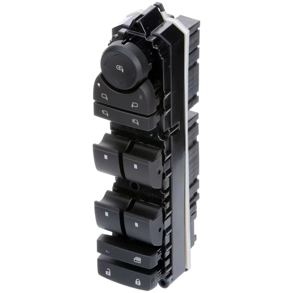 20835553 Interruptor de ventana eléctrica AC Delco GM conductor delantero lado izquierdo negro para Chevy Foto 1 de 4