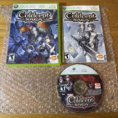 Culdcept Saga (Microsoft Xbox 360, 2008) Complete CIB Tested & Working - Image 1 of 4