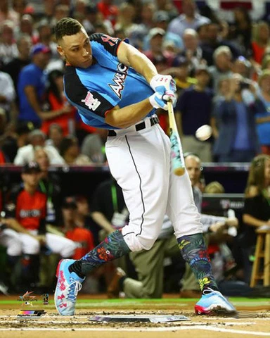 Aaron Judge 2017 All-Star Home Run Derby ACTION Premium 16x20 POSTER PRINT Cover