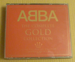 ABBA - THE COMPLETE GOLD COLLECTION RARE AUSTRALIA ISSUE 2 x CD & INLAYS FAT BOX - Picture 1 of 8