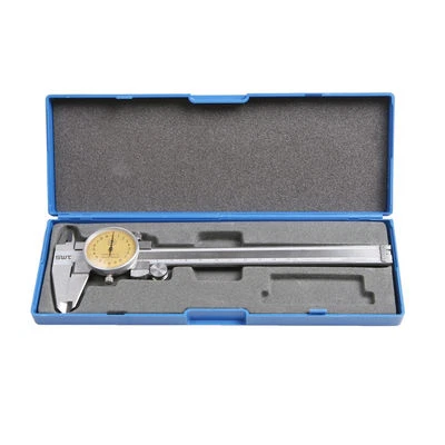 Dial Vernier Caliper Gauge Micrometer Tool Stainless Steel 0-150mm 0-6" & case - Image 1 of 3