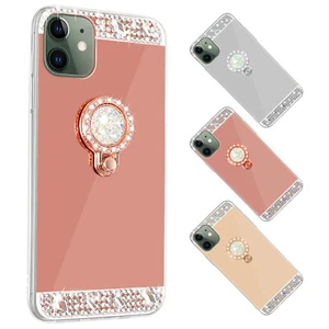 para iPhone 11 Pro Max 11 11 Pro Glitter Case Mirror Makeup Lindo para Niñas / Mujeres - Imagen 1 de 20