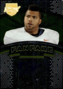 Press Pass Fanfare 2012 autógrafo #BW2 Billy Winn automático - Imagen 1 de 2